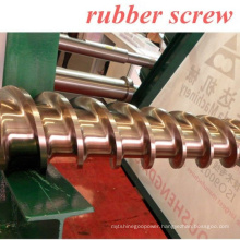cool feeding rubber screw and barrel different design screw structure for silicone cable, rubber cable, profile, pipe ZHOUSHAN M